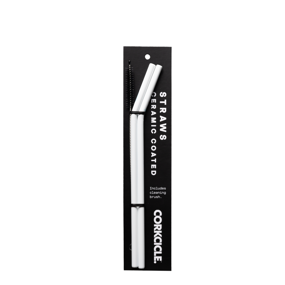 Ceramic Coated Straw Set - Soft Active Carry Style
