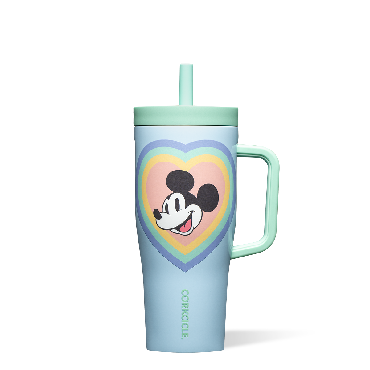 Mickey & Minnie Mouse Retro Rainbow Leakproof Cruiser - Travel Clean Set Style