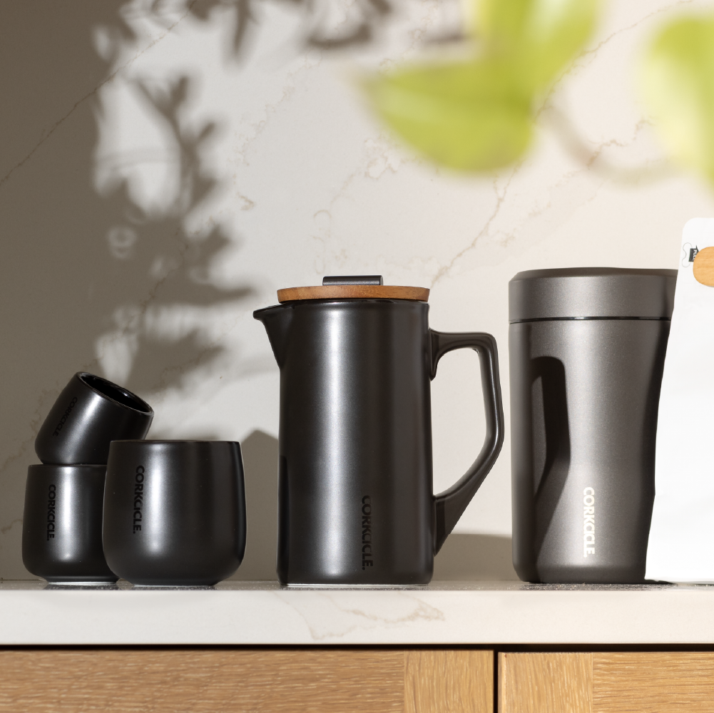 Ceramic French Press - Easy Clean Ready Fit
